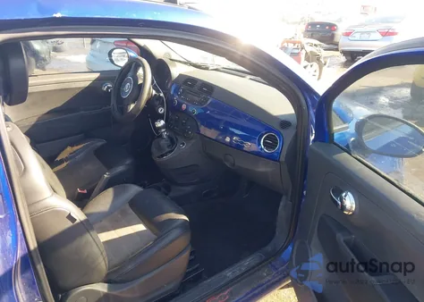 2012 Fiat 500 Sport from USA, damaged, VIN 3C3CFFBR8CT229368